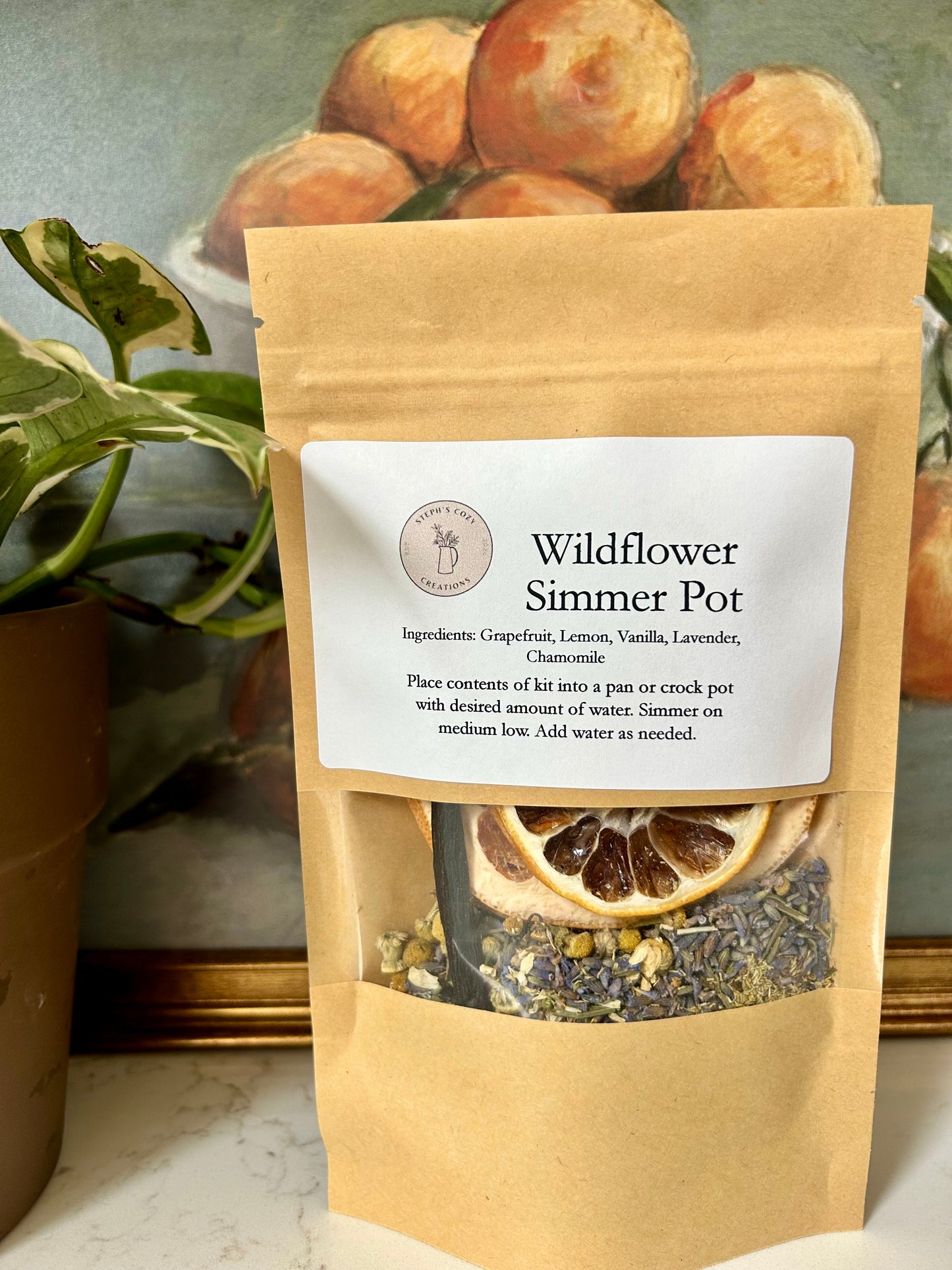 Wildflower Simmer Pot